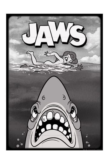 Jaws Art Print Limited Edition 42 x 30 cm