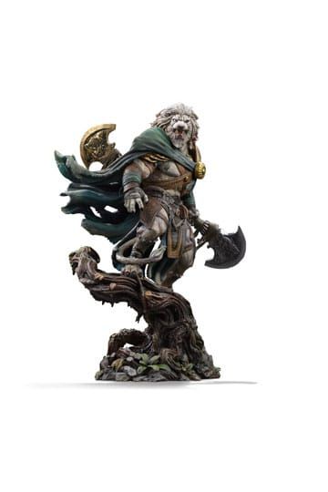Magic The Gathering Art Scale Statue 1/10 Ajani Goldmane 26 cm