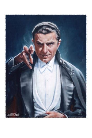 Dracula Art Print Count Dracula by Olivia De Berardinis 56 x 43 cm - unframed