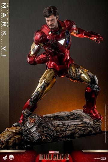 Iron Man 2 Action Figure 1/4 Iron Man Mark VI 48 cm