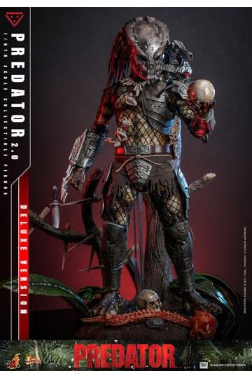 Predator Movie Masterpiece Action Figure 1/6 Predator (2.0) Deluxe Version 34 cm