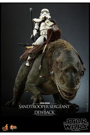 Star Wars Episode IV Action Figure 2-Pack 1/6 Sandtrooper Sergeant & Dewback 30 cm