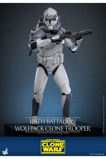 Star Wars The Clone Wars Action Figure 1/6 104th Battalion Wolfpack Clone Trooper 30 cm
