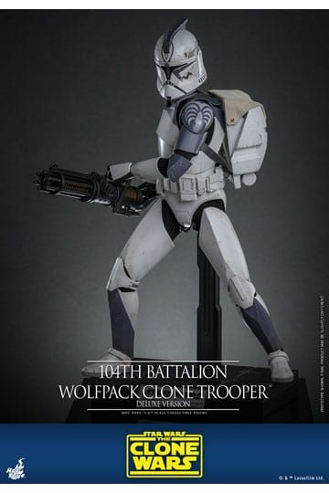 Star Wars The Clone Wars Action Figure 1/6 104th Battalion Wolfpack Clone Trooper Deluxe Version 30 cm