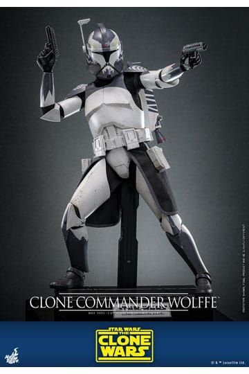 Star Wars: The Clone Wars Action Figure 1/6 Clone Commander Wolffe 30 cm
