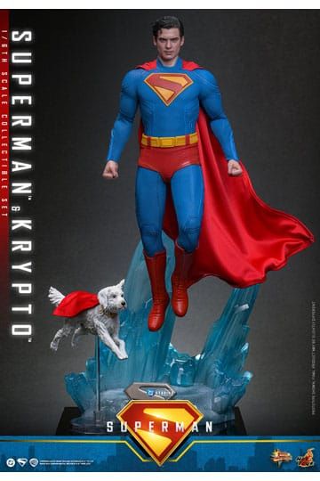 Superman (2025) Movie Masterpiece Action Figure 1/6 Superman & Krypto 33 cm