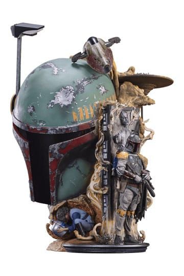 Star Wars The Empire Strikes Back Fine Art Bust Boba Fett 50 cm