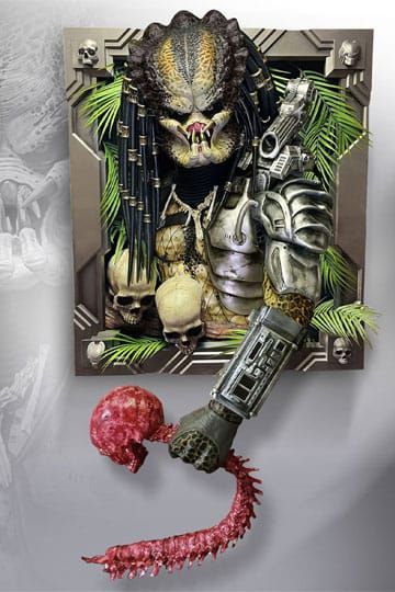 Predator Life-Size Wall Sculpture Predator 45 x 81 x 94 cm