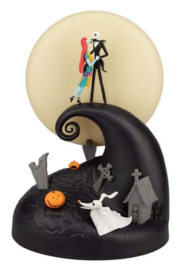 Nightmare before Christmas Diorama Light Jack & Sally