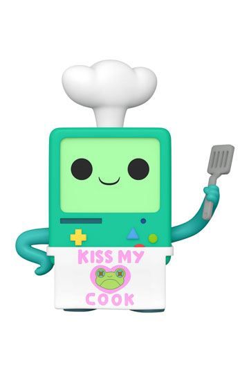 Adventure Time POP! Animation Vinyl Figure BMO Kiss my Cook 9 cm