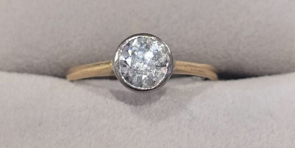 18ct Diamond 0.40ct Ring