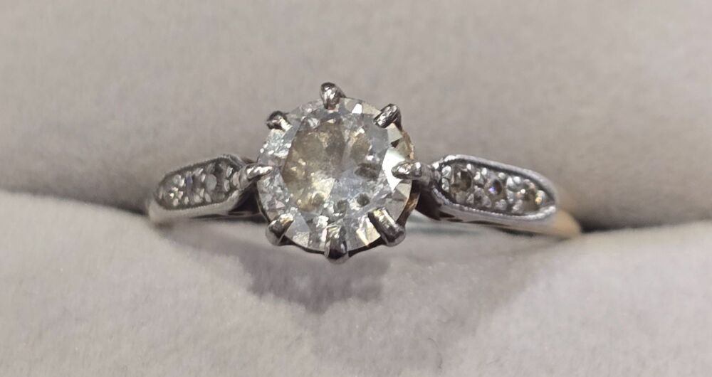 18ct Diamond 1.0ct Ring