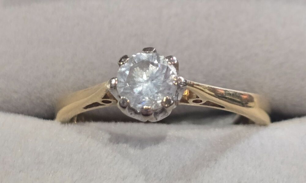 18ct Diamond 0.50ct Ring