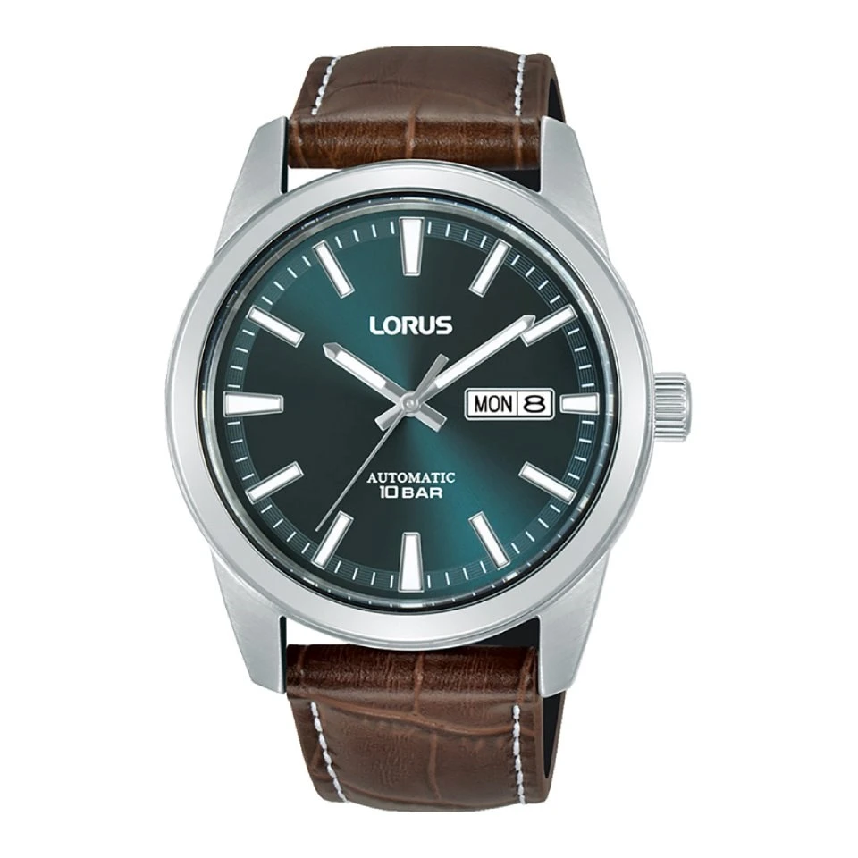 Lorus Men’s Brown Leather Automatic