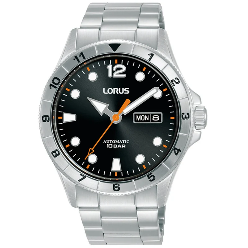 Lorus Black & Orange Automatic