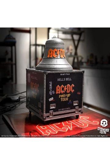 AC/DC Rock Ikonz On Tour Statue PWR UP Tour Hells Bell