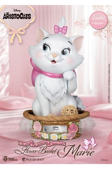Aristocats Master Craft Statue Flower Basket Marie 32 cm