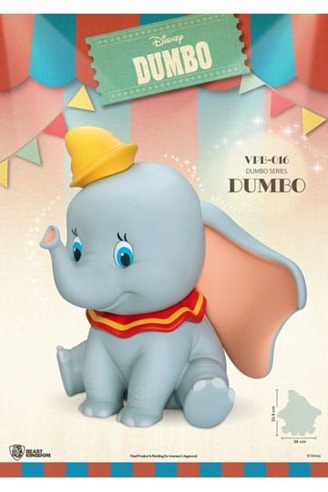 Disney Funktional Figure Vinyl Bank Dumbo 34 cm