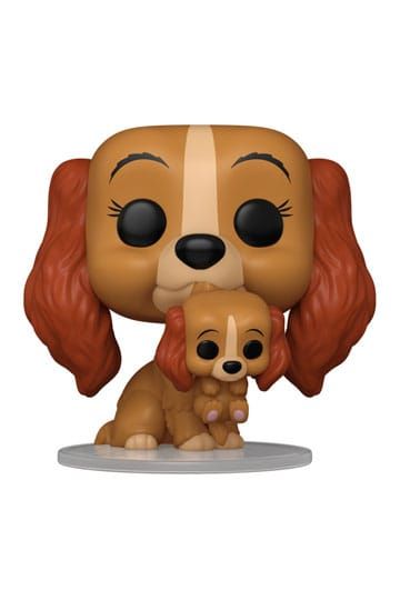 Lady and the Tramp POP! Disney Vinyl Figure Lady w/puppy 9 cm