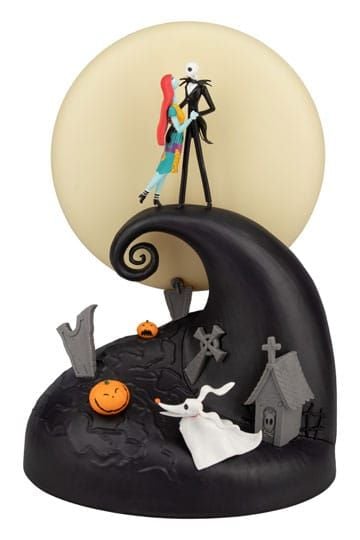 Nightmare before Christmas Diorama Light Jack & Sally