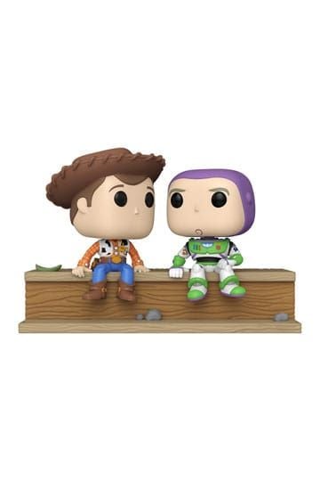 Toy Story POP Moment Vinyl Figures Woody and Buzz (30th Anniversary) 9 cm