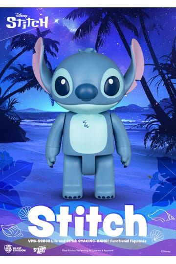 Lilo & Stitch Syaking Bang Vinyl Bank Stitch 30 cm