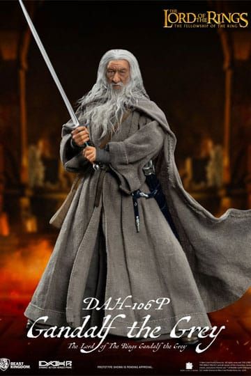 Lord of the Rings Dynamic 8ction Heroes Action Figure 1/9 Gandalf the Grey 21 cm