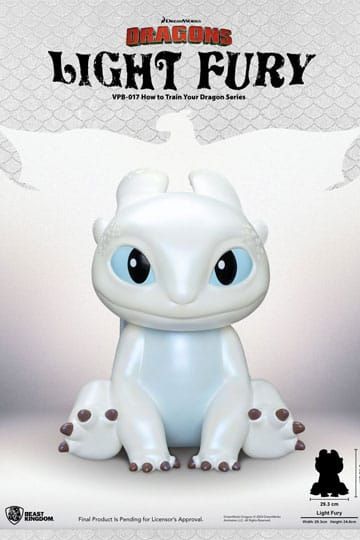 How to Train Your Dragon Funktional Figure Vinyl Light Fury 35 cm