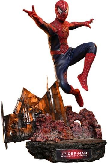 Spider-Man Movie Masterpiece Action Figure 1/6 Spider-Man (Battle Damaged Version) 30 cm