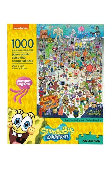 SpongeBob Jigsaw Puzzle Cast (1000 pieces)