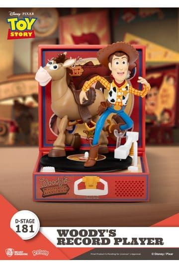 Toy Story Record Player Series PVC figure Woody's Record Player 13 cm