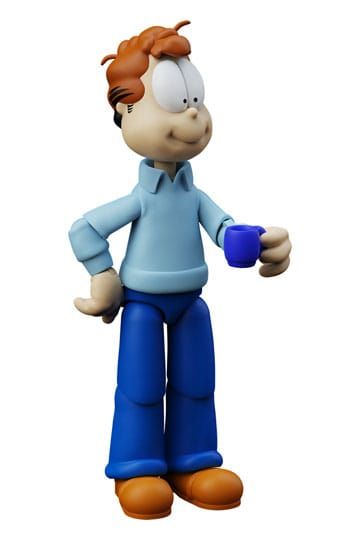 Garfield Action Figure Jon Arbuckle Deluxe Edition 19 cm