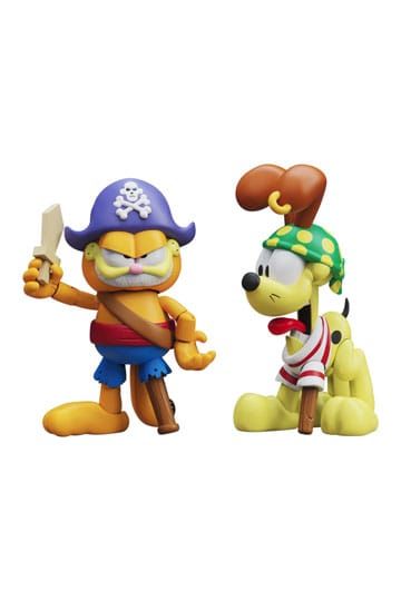 Garfield Action Figures 2 Pack Pirate Garfield and Pirate Odie
