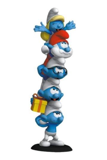 The Smurfs Statue Smurfs Column Polychrome Edition 50 cm