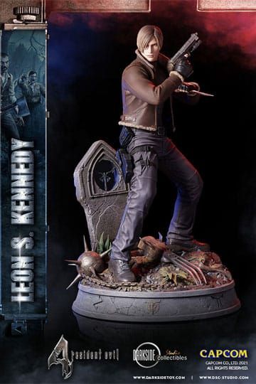 Resident Evil Premium Statue Leon Kennedy 50 cm