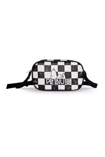 Peanuts Crossbody Checkerboard Logo