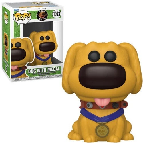 Funko Pop! Disney Pixar Dug Days 1093 Dug With Medal