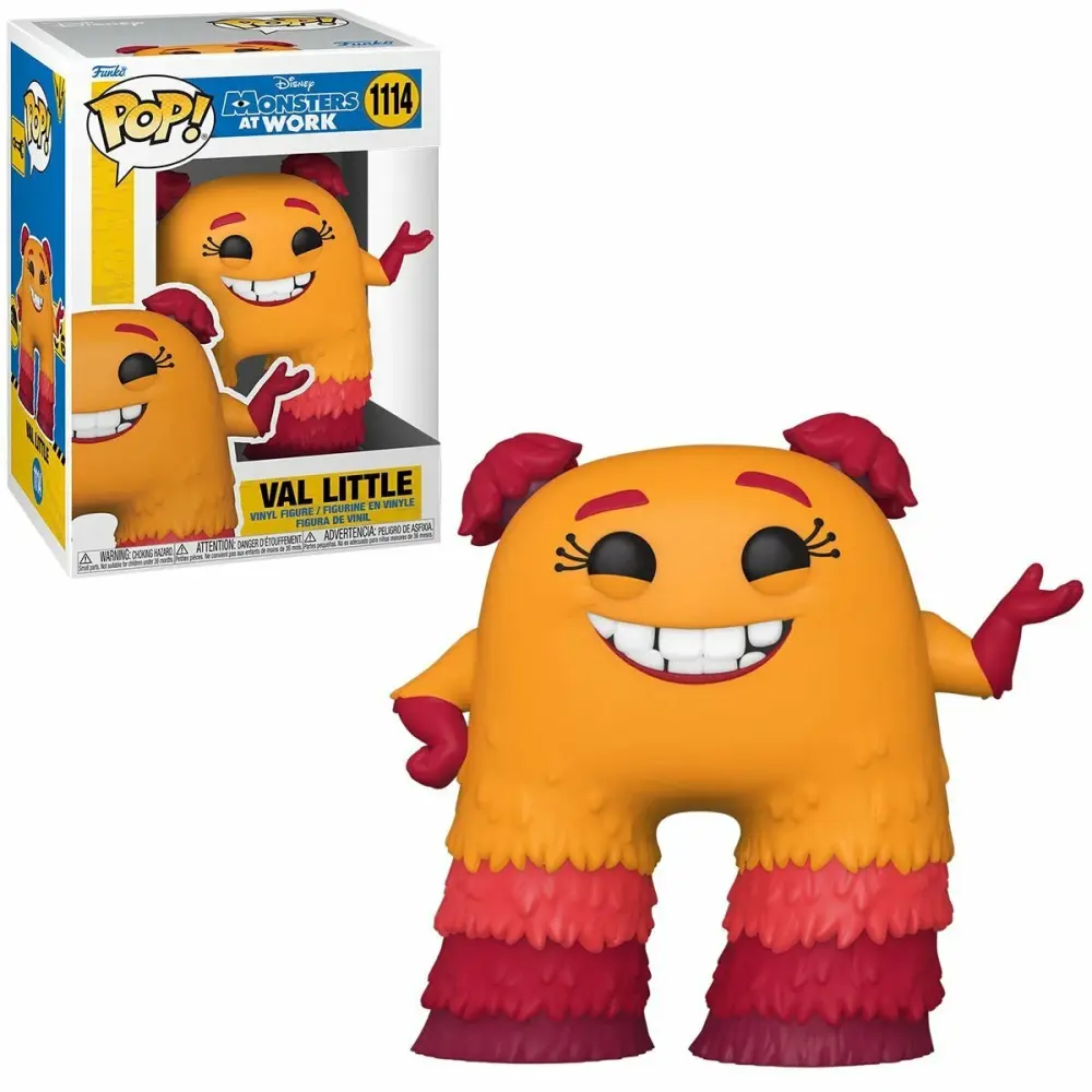 Val Little POP Vinyl Figure #1114 Funko Disney Monsters At Work
