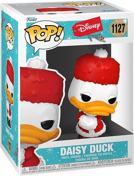 Funko POP! Disney: Holiday 2021- Daisy Duck - Collectable Vinyl Figure