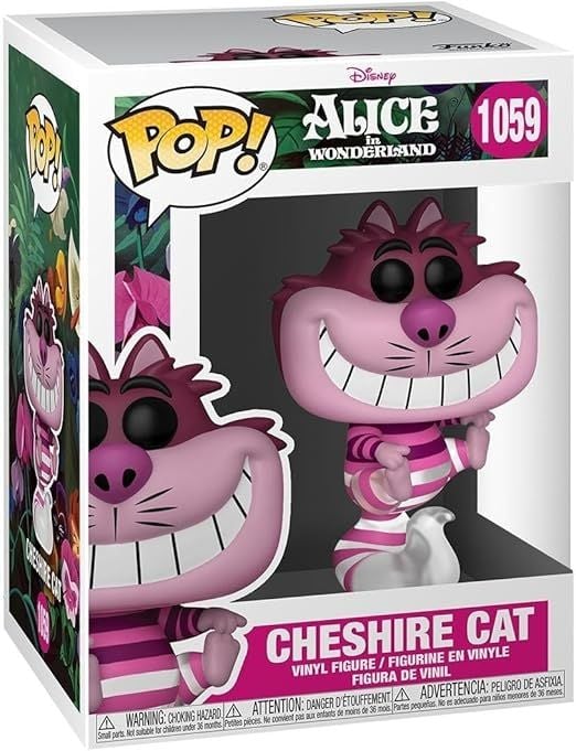 Funko POP! Disney: Alice 70th &ndash; Cheshire Cat - Translucent - Alice In Wonderland