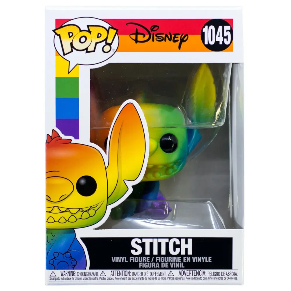 Rainbow Pride Stitch Funko Pop #1045 Disney Vinyl Figure
