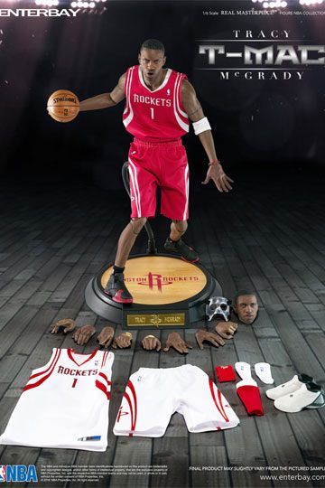 NBA Collection Real Masterpiece Actionfigur 1/6 Tracy McGrady Limited Retro Edition 30 cm