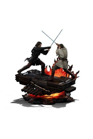 Star Wars Art Scale Statue 1/10 Anakin vs. Obi Wan 34 cm
