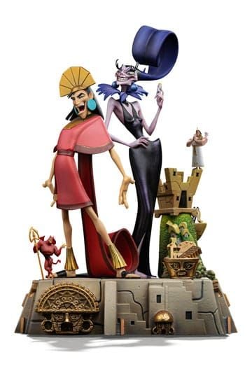 The Emperor's New Groove Deluxe Art Scale Statue 1/10 Kuzko & Yzma 28 cm