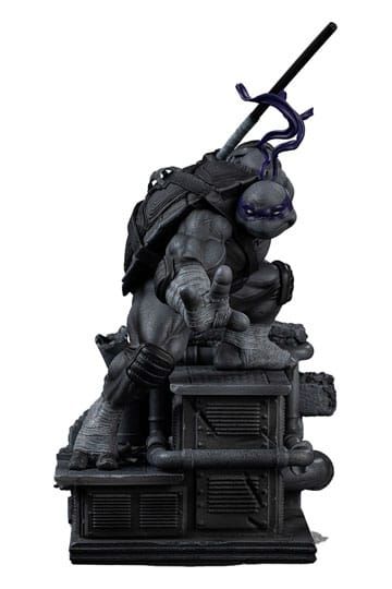 Teenage Mutant Ninja Turtles Art Scale Statue 1/10 Donatello Black and White Variant 26 cm heo exclusive
