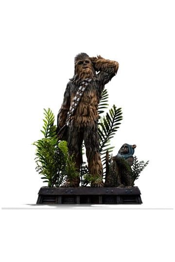 Star Wars Episode VI Art Scale Statue 1/10 Chewbacca and Tokkat 22 cm