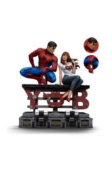 Spider-Man Diorama Art Scale Statue 1/6 Spider-Man and Mary Jane 35 cm