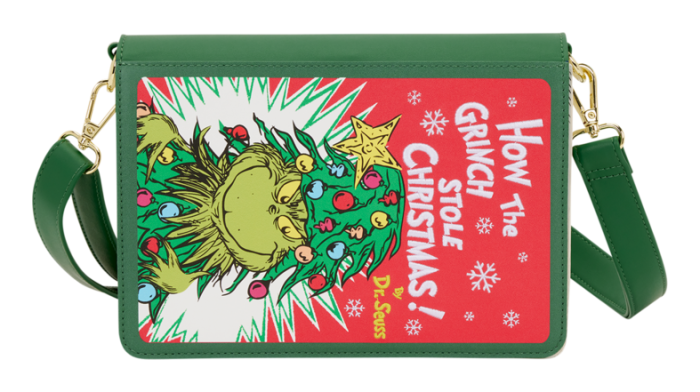 Loungefly - Dr.Seuss Grinch Holiday Crossbody Bag