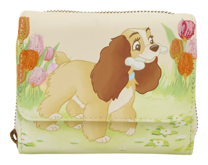 Loungefly - Lady & The Tramp Pastel Tulip Wallet