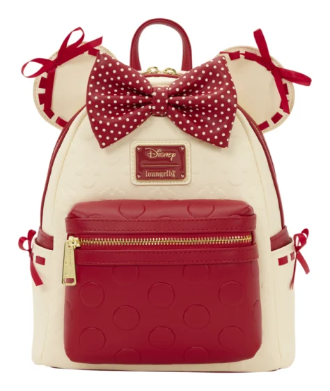 Loungefly - Minnie Rock The Dots Mini Backpack
